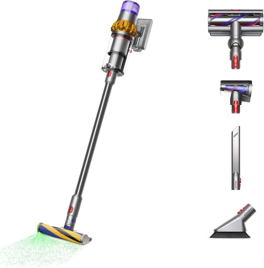 Dyson V15 Detect Plus Cordless Vacuum, Illumination Reveals dust, 240AW