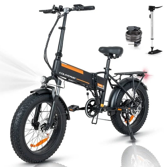 Colorway ORANGE Electric Bikes.