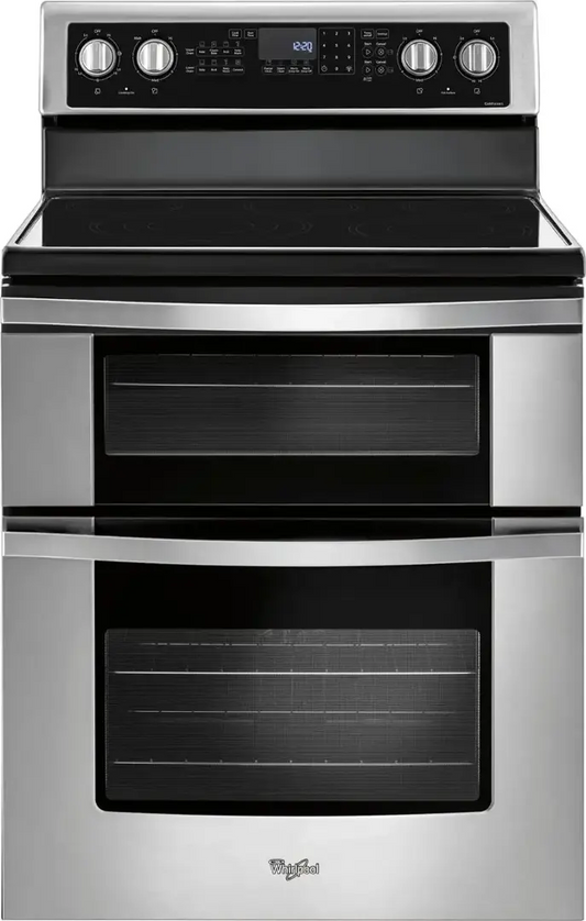 Whirlpool 6.7 Cu. Ft. Electric Double Oven Range with True Convection